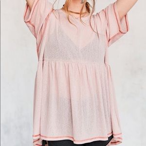 Urban outfitters peplum tee